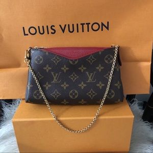 Louis Vuitton Pallas Clutch Cerise